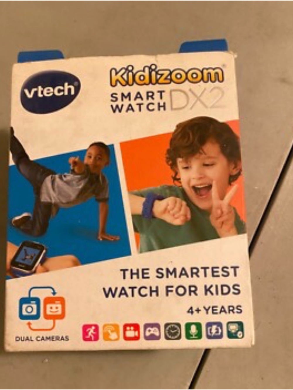 VTech Kidizoom Smartwatch DX2 - Blue and Orange Accents
